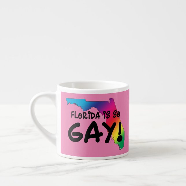 Xícara De Espresso Flórida é tão Gay (Esquerda)