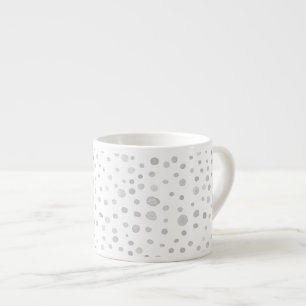 Xícara De Espresso Fog Confetti Watercolor Dots Espresso Mug