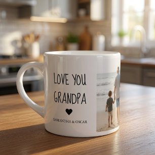 Xícara De Espresso Foto Personalizada Amor Você Vô