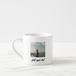 Xícara De Espresso foto personalizada Casamento