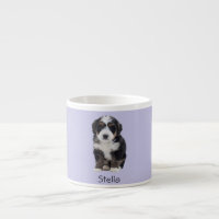 Foto personalizada de cão - Mistura Lilac com Nome