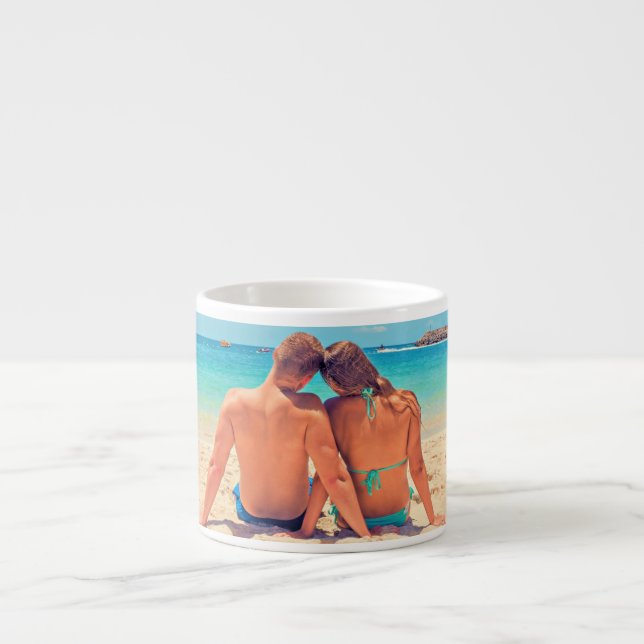 Xícara De Espresso Foto personalizada Espresso Taça seu próprio Desig (Frente)