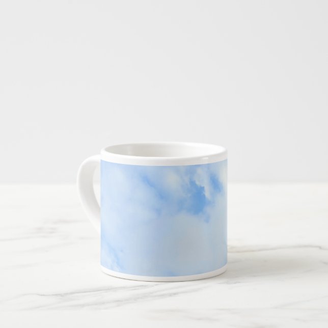 Xícara De Espresso Foto: simples céu azul claro pacífico (Frente Esquerda)