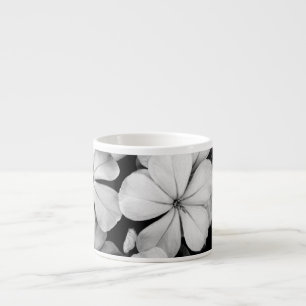 Xícara De Espresso Fotografia de Flores em Preto e Branco