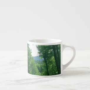 Xícara De Espresso Fotografia de Paisagem Verde