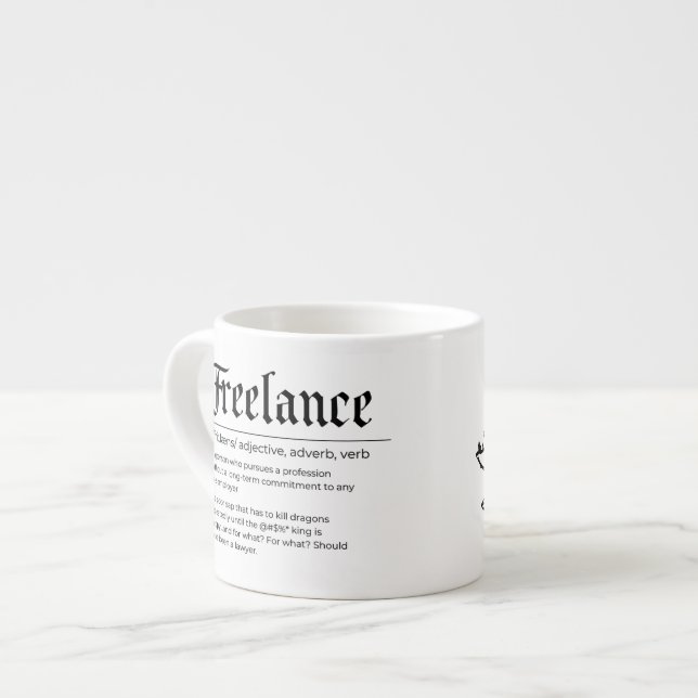Xícara De Espresso Freelance Espresso Mug (Frente Esquerda)