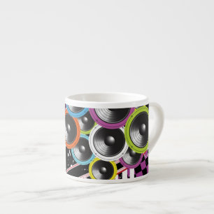 Xícara De Espresso Fundo do Grunge