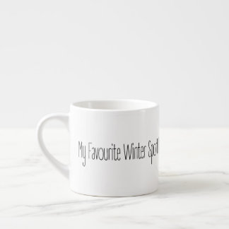 Xícara De Espresso Funny Gift Quote My Favourite Winter Sport Mug