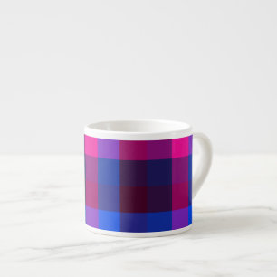 Xícara De Espresso Fusão de mosaico néon