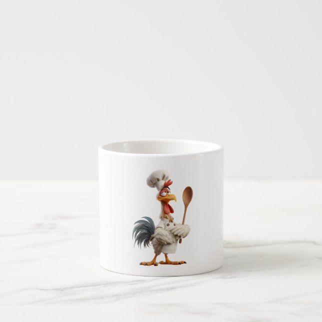 Xícara De Espresso Galo (Frente)