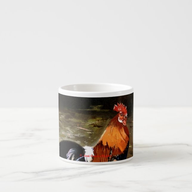 Xícara De Espresso Galo (Frente)