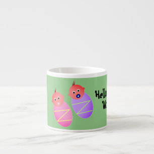 Xícara De Espresso Gêmeos