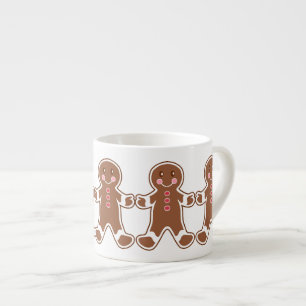 Xícara De Espresso Gingerbird Boy Mug