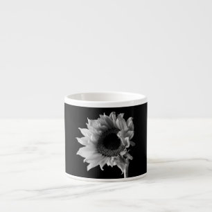 Xícara De Espresso Girassol - Fotografia Preto e Branco