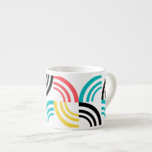 Gráfico geométrico colorido, moderno, divertido e 