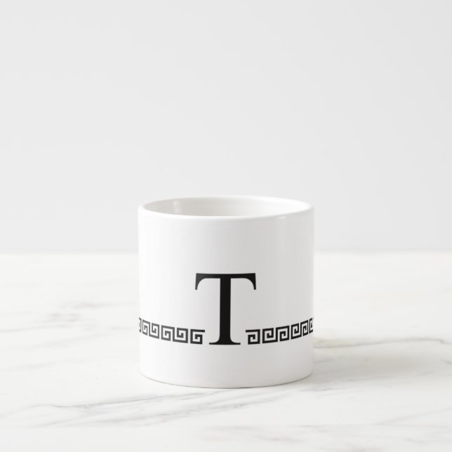 Xícara De Espresso Grego inicial (Frente)