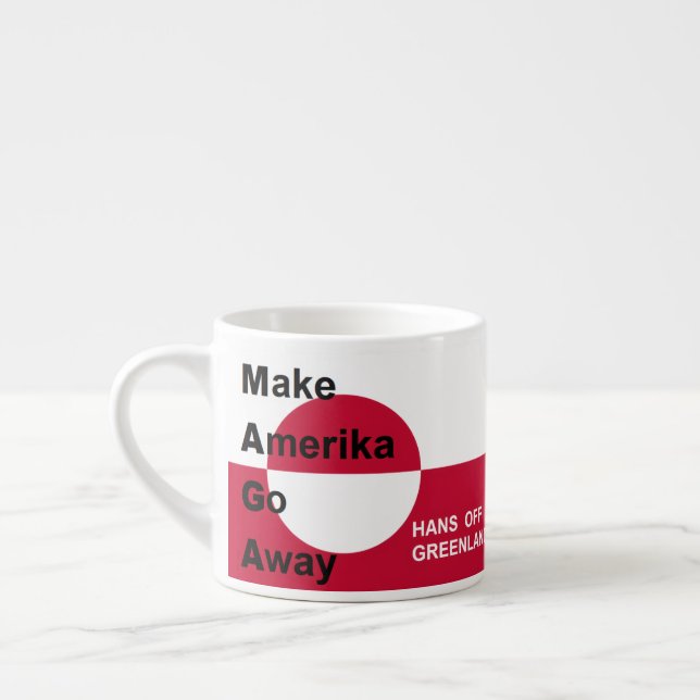 Xícara De Espresso Groenlândia Independente (Esquerda)