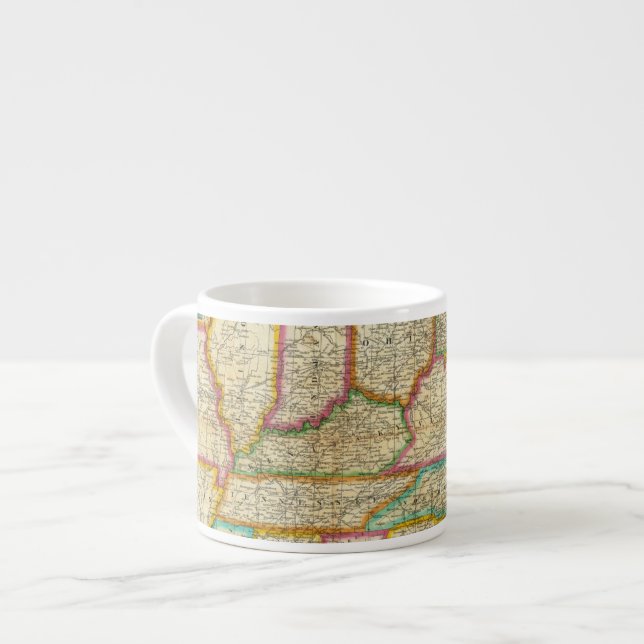 Xícara De Espresso Guia dos viajantes de Mitchell (Frente Esquerda)