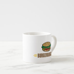 Xícara De Espresso Hamburger engraçado