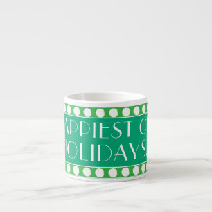XÍCARA DE ESPRESSO HOLIDAY ART DECO