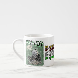 Xícara De Espresso Huh Panda