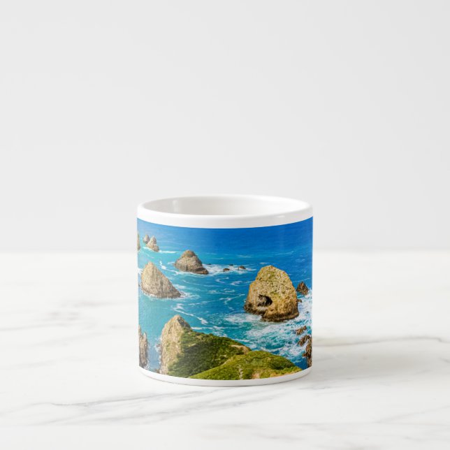 Xícara De Espresso Ilhas Nugget Point, Nova Zelândia (Frente)