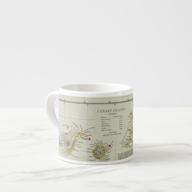 Xícara De Espresso Ilhas, Oceano Atlântico (Frente Esquerda)