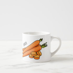 Xícara De Espresso Ilustração de desenho animado