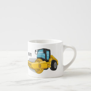 Xícara De Espresso Ilustração de desenho em rolo de estrada
