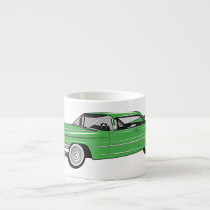 Xícara De Espresso Ilustração do desenho animado Classic car 1959