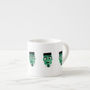 Xícara De Espresso Ilustração do Monstro de Frankenstein