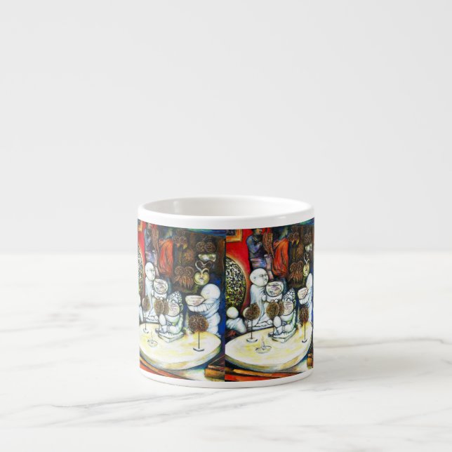 Xícara De Espresso Inabalável pelo desafio (Frente)