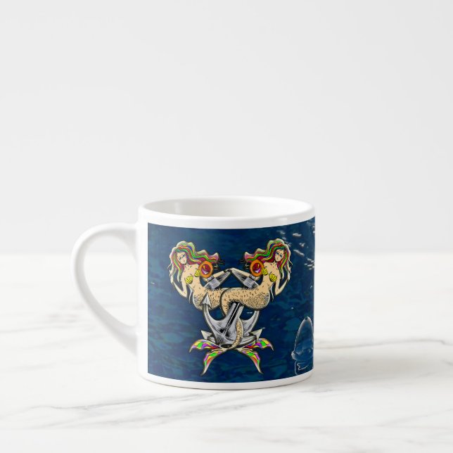 Xícara De Espresso Infelizmente, sereias ancoradas (Esquerda)