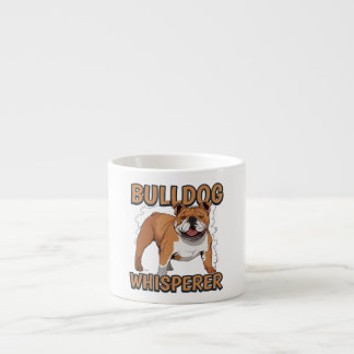 Xícara De Espresso Inglês Bulldog Funny Bulldog Whisperer