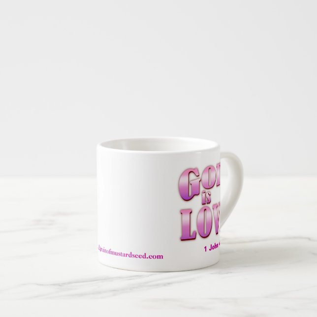 Xícara De Espresso Inspiração (Frente Esquerda)