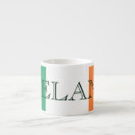 Xícara De Espresso Irish Flag Ireland mugcn<br><div class="desc">Irish Flag Ireland Espresso Mug Design © Trinkets and Things 2017 - AHP Design. Todos os Direitos Reservados.</div>