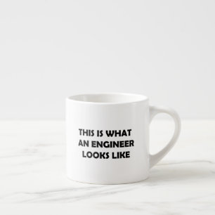 Xícara De Espresso Isto é o que parece um Engenheiro