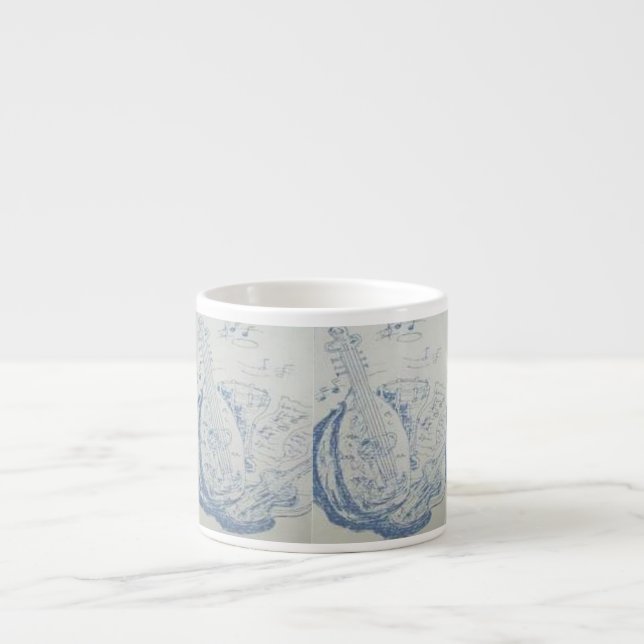 Xícara De Espresso Istruções Gregas Espresso Mugs/Sarr (Frente)
