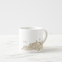 Xícara De Espresso Itália Espresso Mug