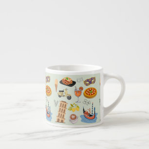 Xícara De Espresso Itália Vacação Perfeita