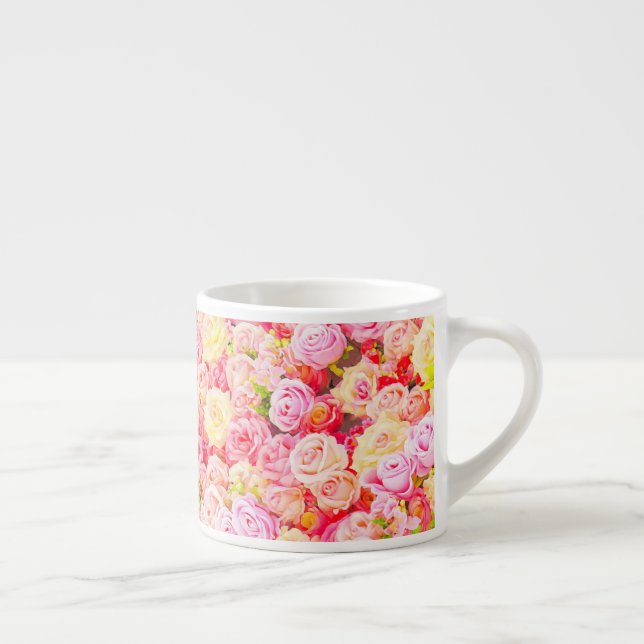 Xícara De Espresso Jardim de rosas (Direita)