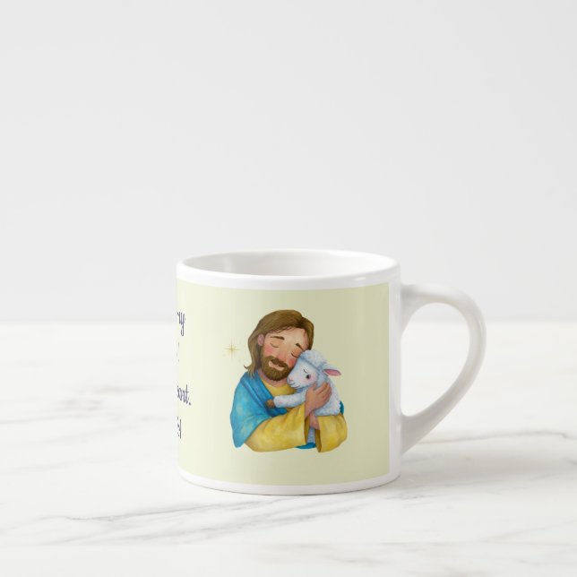 Xícara De Espresso Jesus Nosso Pastor (Direita)