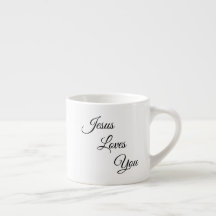 Jesus Te Ama A Mug De Café Especialmente