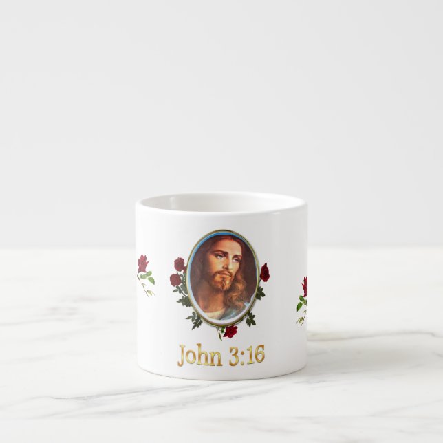Xícara De Espresso John 3:16 (Frente)