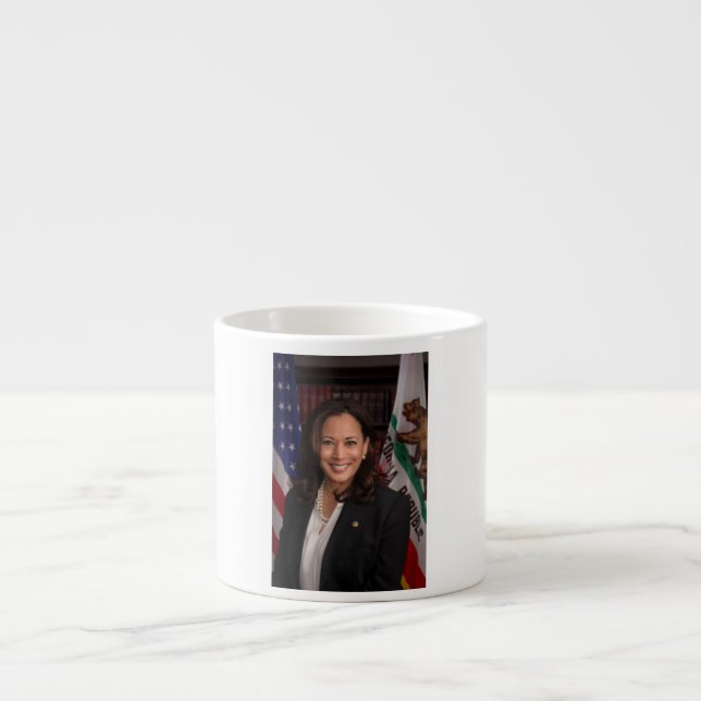 Xícara De Espresso Kamala Harris Candidato ao Presidente EUA 2024 (Frente)