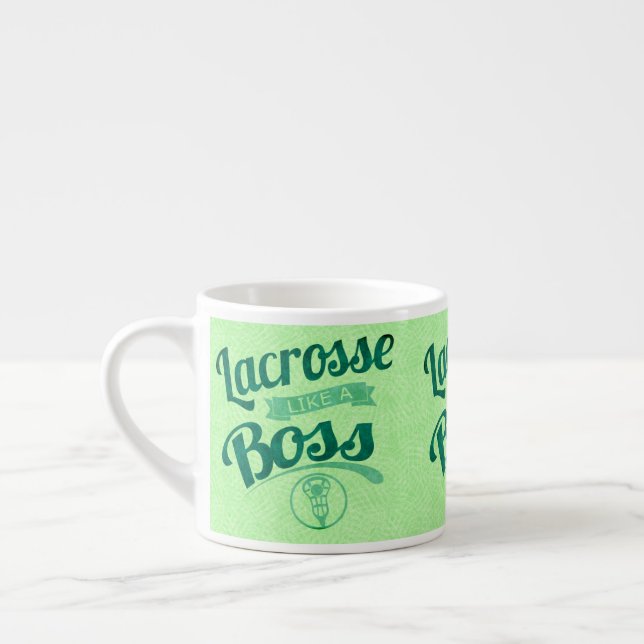 Xícara De Espresso Lacrosse Como Um Chefe (Esquerda)