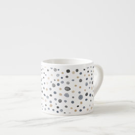 Xícara De Espresso Lars Confetti Watercolor Dots Espresso Mug