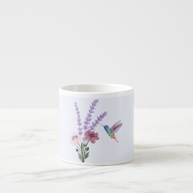 Xícara De Espresso Lavanda Espresso Mug (Frente)