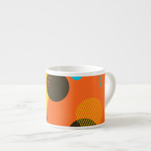 Xícara De Espresso Legal, moderna, moderna, moderna, ilustração urb