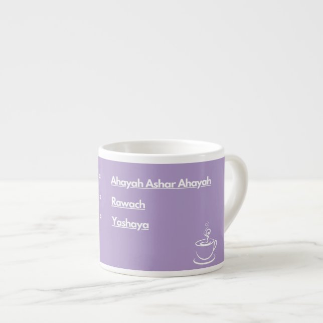 Xícara De Espresso Lembrete da manhã Café Mug (Frente Esquerda)